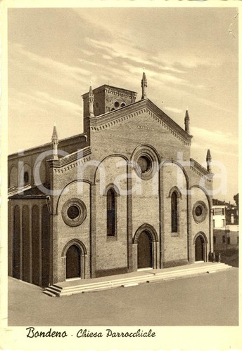 1939 bondeno chiesa - bondeno, (fe)