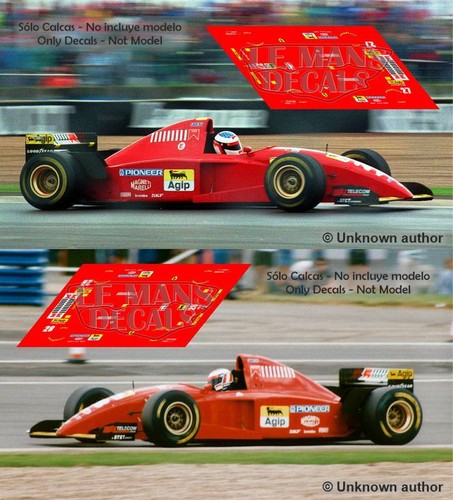 Decals ferrari 412 british - decals,