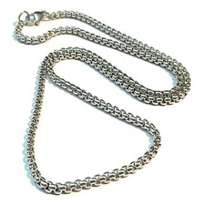 Collana catenina in acciaio