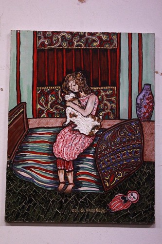 Quadro dipinto olio tela - quadro,