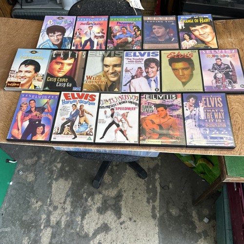 16x elvis dvd - , job