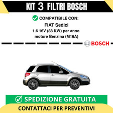 KIT BOSCH 3 Filtri tagliando