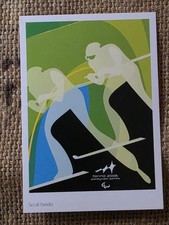 Cartolina Olimpiadi 2006 Torino.  No Cortina