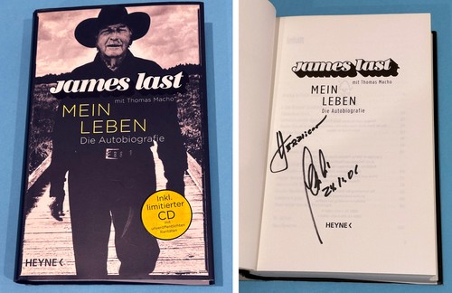 James last libro firmato - james,