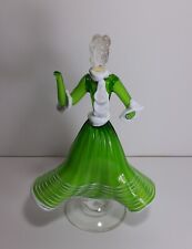 Antica Scultura Vetro Murano Ballerina Dama Donna cm 27 Difetto Stile Toffolo