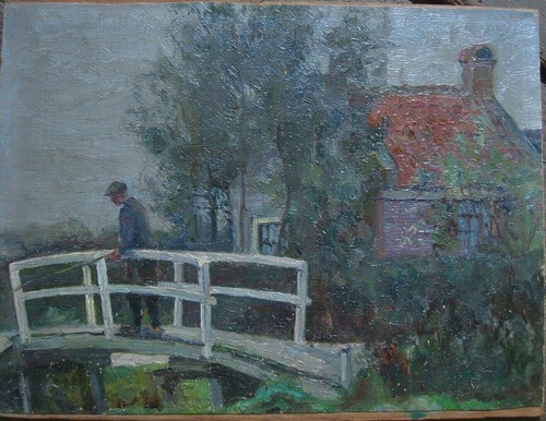 Quadro olio antik unico - quadro, ad