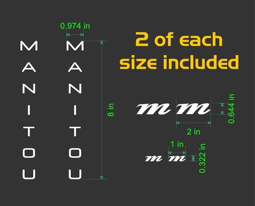 Set decalcomanie manitou - decalcomanie,