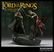 Sideshow The Clash of Kings - Aragorn vs King of the Dead diorama
