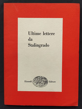 ULTIME LETTERE DA STALINGRADO 1958 Einaudi