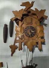 Antico orologio cucu tema - orologio,