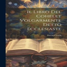 Libro del cohelet - libro,