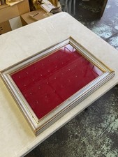 Medagliere Vetrina Porta 32 Medaglie Vintage 