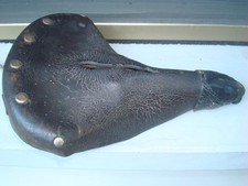 Sella Bianchi , cuoio a riccioli, anni 20/30, biciclette epoca