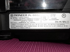 Pioneer PL555Z ricambi vari