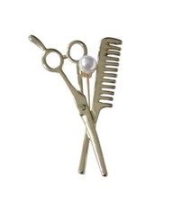 Spilla gioiello acciaio dorato