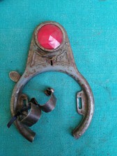 lucchetto fermaraggi bici epoca gemma vetro Bianchi extraserie