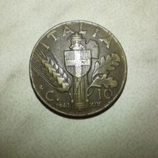 10 CENTESIMI IMPERO 1941 REGNO