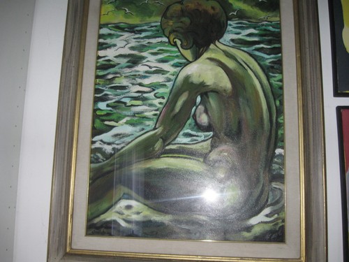 Renzo orvieto olio tela - olio,