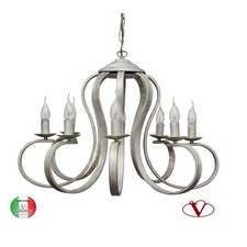 Lampadario sospensione 8 luci