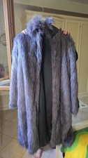 Pelliccia Volpe Argentata come nuova