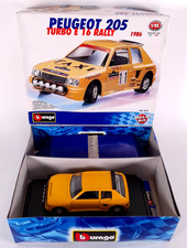 Modellino Burago Peugeot 205