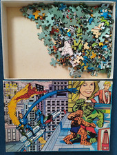 MARVEL COMICS PUZZLE 250 PEZZI CLEMENTONI I FANTASTICI QUATTRO F 4 1977 COMPLETO