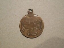 antica medaglia devozionale croce San Benedetto fattura 800 IHS