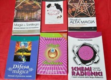 LOTTO 6 MANUALI DI MAGIA ED ESOTERISMO