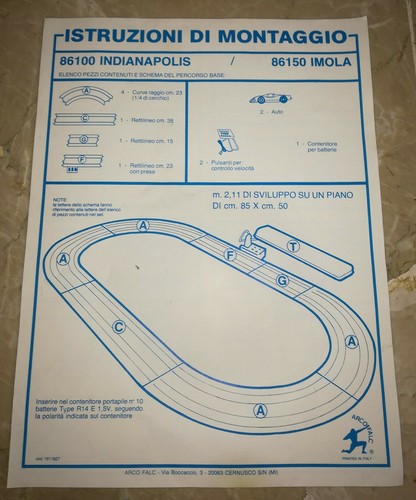 Foglio istruzioni montaggio - istruzioni, di