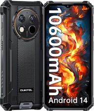 OUKITEL WP28S Rugged Smartphone - Android 14 10600mAh - 16 (4+12) GB RAM + 128GB