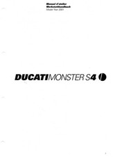 MANUALE OFFICINA REVISIONE RIPARAZIONE PDF DUCATI MONSTER S4