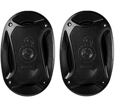 Altoparlante Stereo Auto 23x15,5 Coppia Cassa Diffusore Audio 680W 2 Vie 5x7''