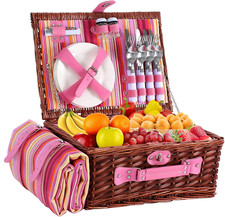 Elegante cestino da picnic in