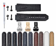 CINTURINO GOMMA PELLE 25MM