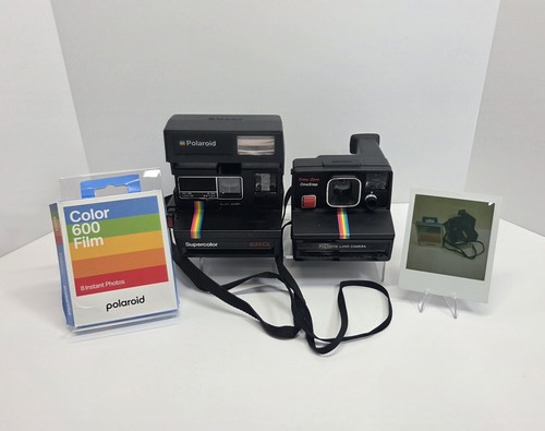 Vintage polaroid supercolor - vintage,