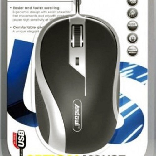 Mouse ottico con cavo usb - ottico,