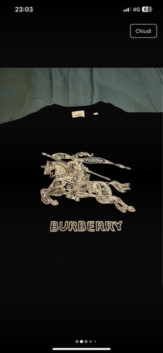 Felpa burberry uomo - felpa,