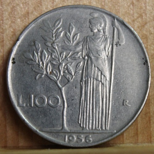 1956r italy 100 lire - italy,
