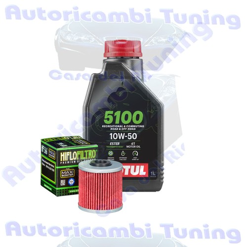 Kit tagliando olio motul 5100 - tagliando,