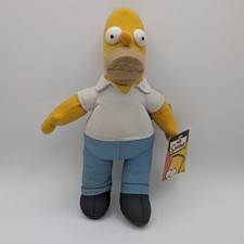 Peluche Peluches Plush The Simpson's Homer United Labels  28cm Con Cartellino 