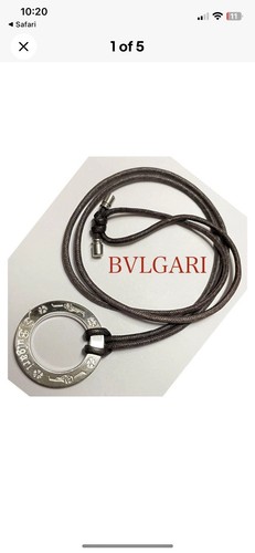 Ciondolo bulgari argento - ciondolo,