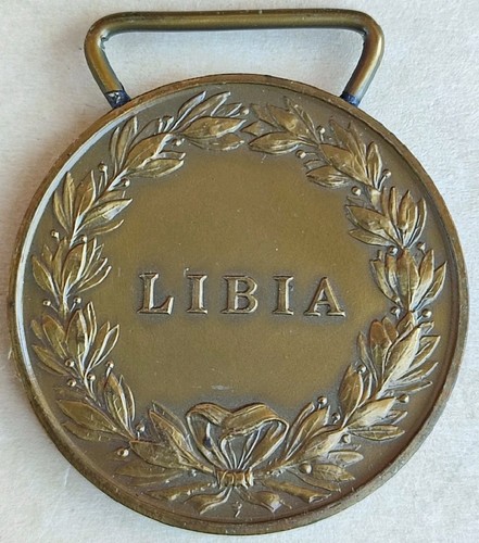 Medaglia libia italo - libia,