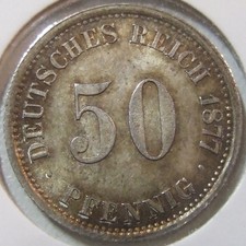 Moneta Impero Tedesco Argento