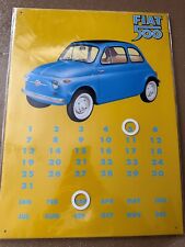 Insegna da parete in metallo