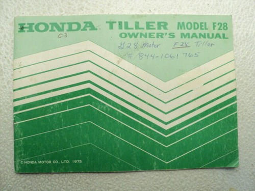 Honda manuale operatore - manuale,