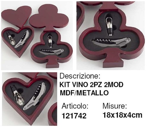 Kit accessori per vino - n.1,