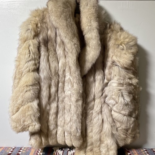 Beige fur short - beige,