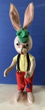 VINTAGE toy doll FELTRO PANNOLENCI LENCI CONIGLIETTO CONIGLIO 39 CM cresba lars