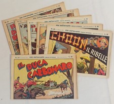 ALBI DELL' INTREPIDO 59/64 sequenza completa Ed. Universo 1947 !!!!