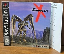 PS1 - Xenogears - SOLO MANUALE